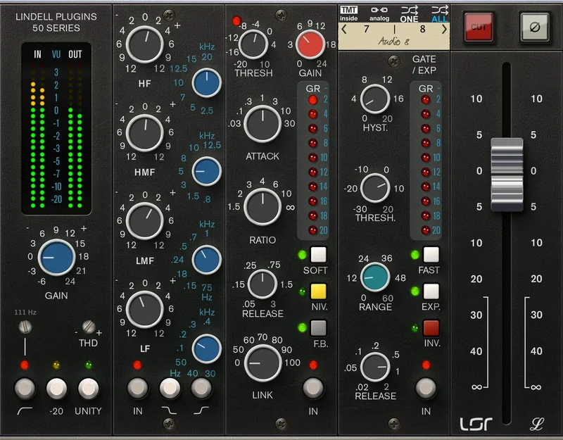 Lindell Audio 50 Series interface
