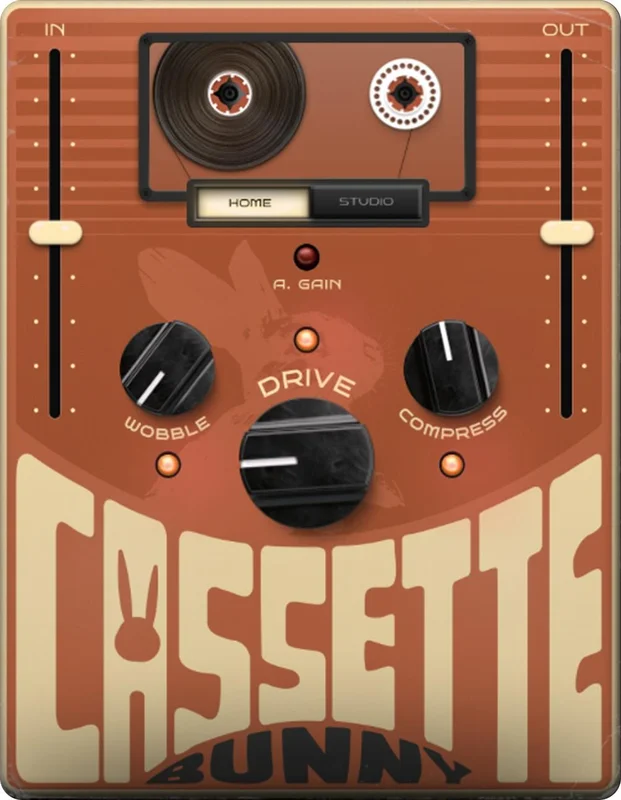 Safari Pedals Cassette Bunny interface