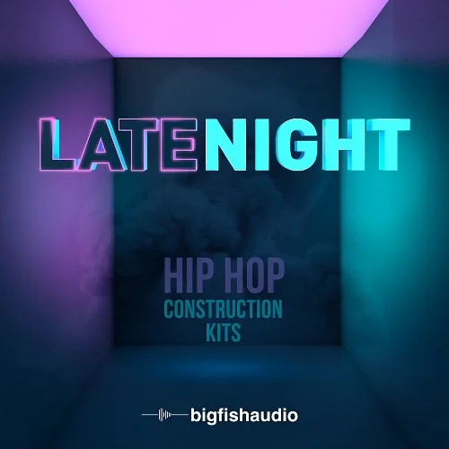 Big Fish Audio LATENIGHT: Hip Hop Construction Kits interface
