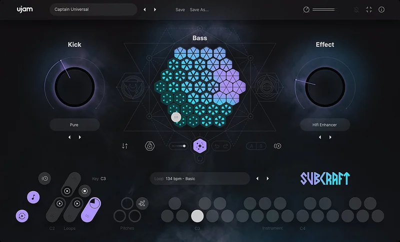 UJAM SUBCRAFT Crossgrade from any UJAM product (including Finisher MICRO) interface