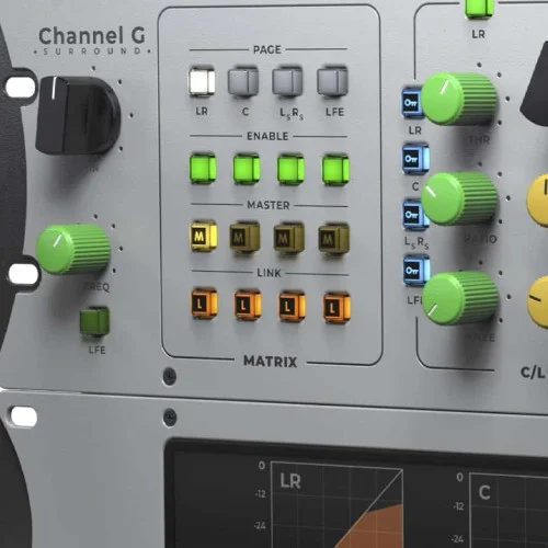 McDSP Channel G Surround interface