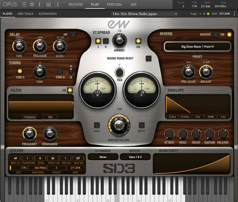 EastWest Sounds Stormdrum 3 + FREE Spaces II interface