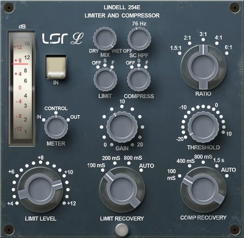 Lindell Audio 254E interface
