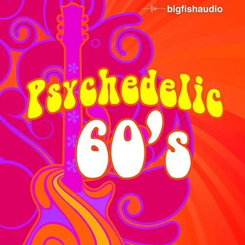 Big Fish Audio Psychedelic 60s interface