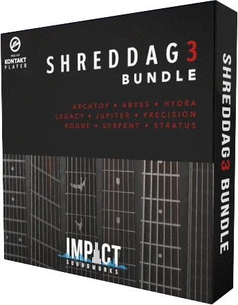 Impact Soundworks Shreddage 3 Bundle interface