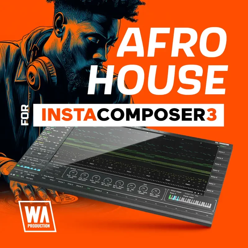 W. A. Production Afro House for InstaComposer 3 interface