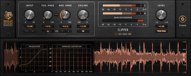 Fuse Audio Labs Ocelot Clipper interface