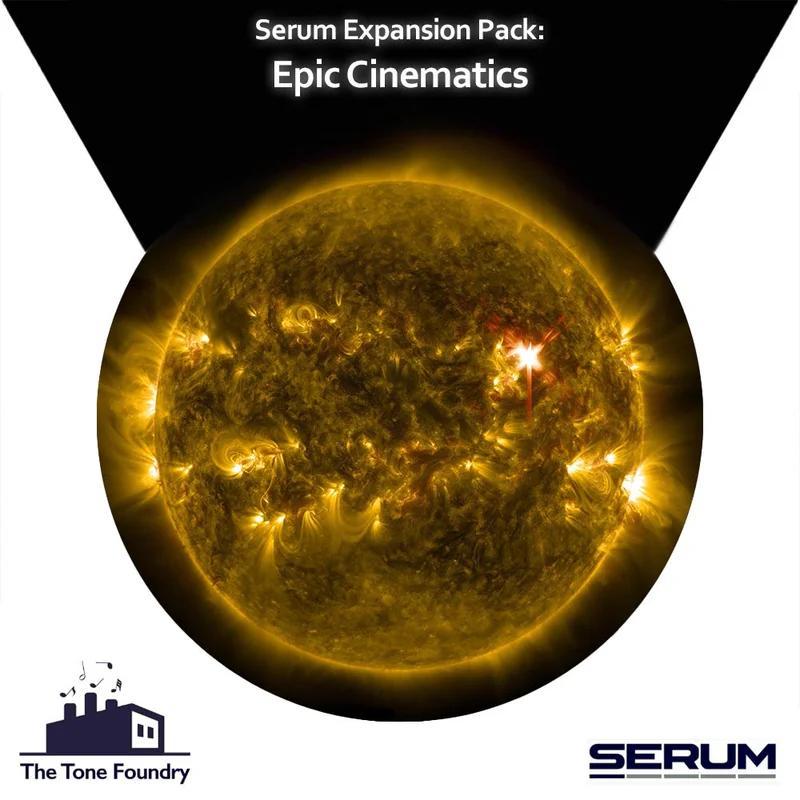 The Tone Foundry Epic Cinematics for Serum interface