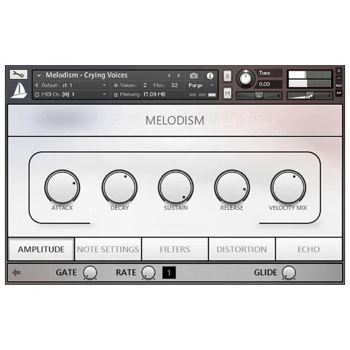 The Last Haven Melodism interface
