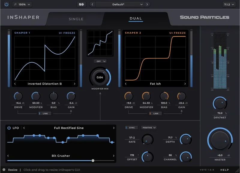 Sound Particles inShaper interface