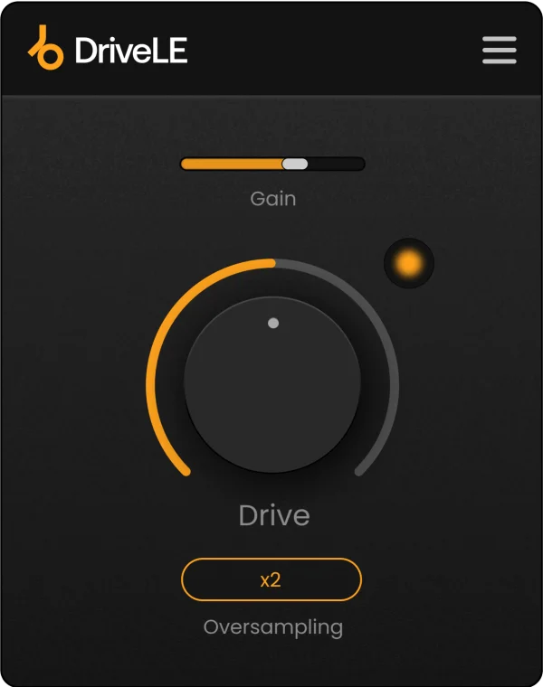 Plugin Boutique DriveLE interface