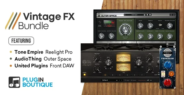 Exclusive Bundles+ Vintage FX Bundle interface