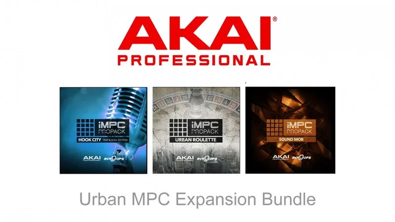 Akai Urban MPC Expansions Pack interface