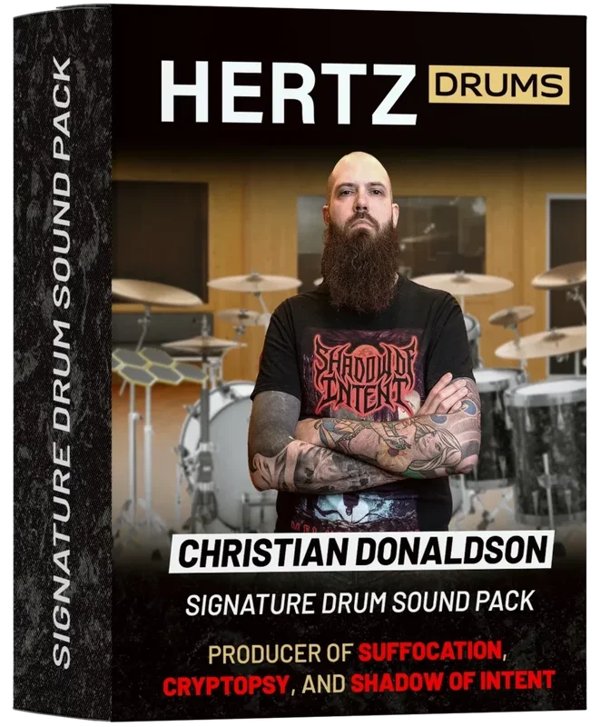 Hertz Drums Donaldson Signature Drum Sound Pack interface