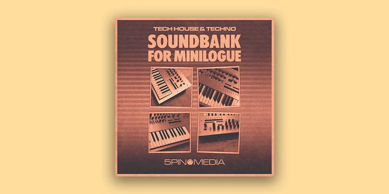 5Pin Media Tech House & Techno Soundbank for Minilogue interface