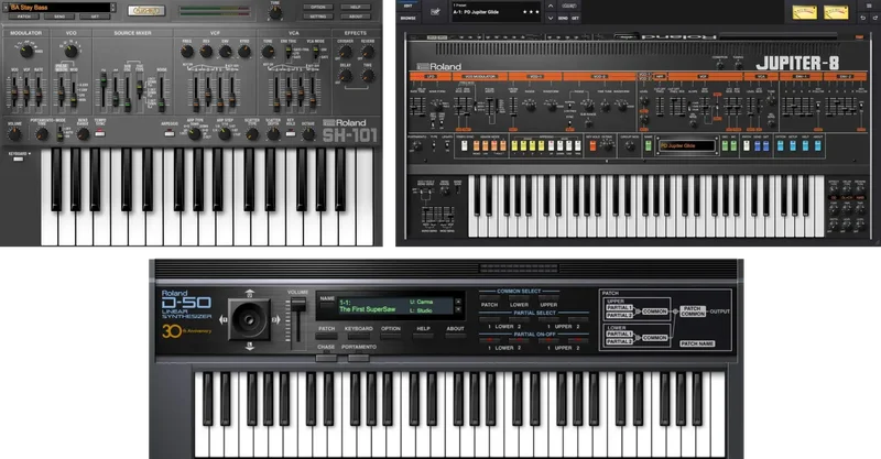 Roland Roland Vintage Keys Essentials Bundle interface
