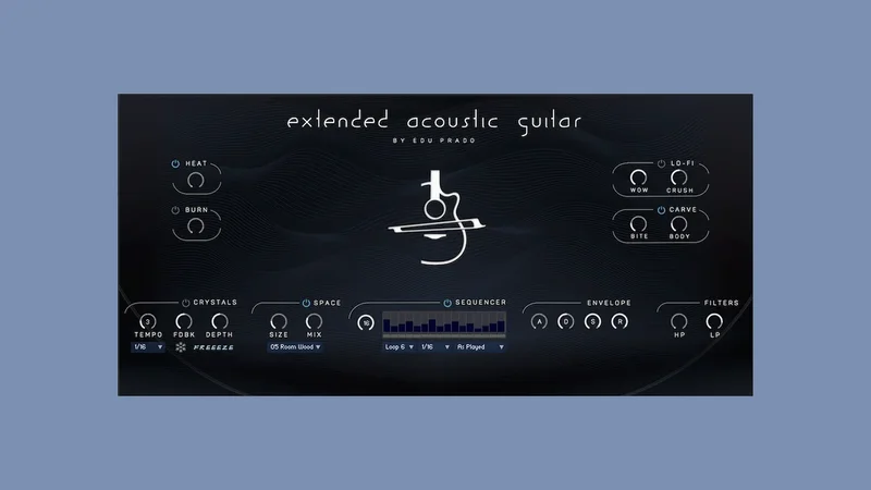 Edu Prado Sounds Extended Acoustic Guitar interface