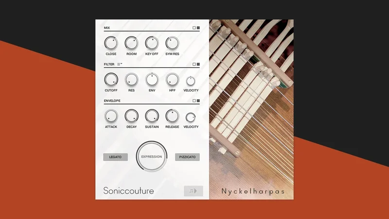 Soniccouture Nyckelharpas interface