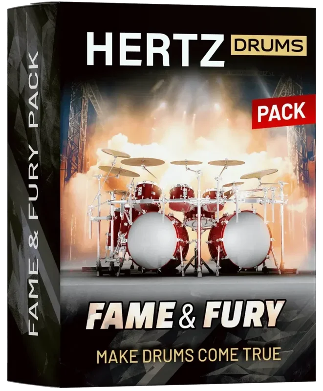 Hertz Drums Fame & Fury Pack interface