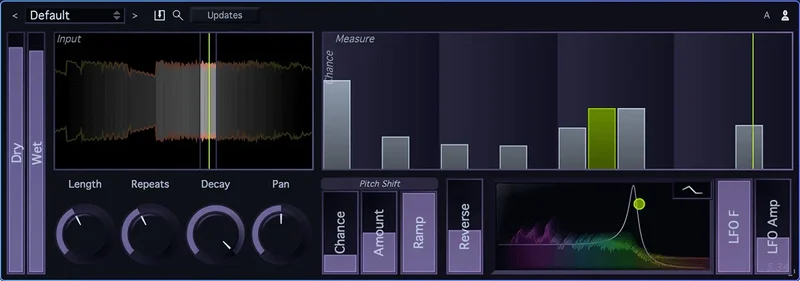 Stagecraft Software Glitch Machine interface