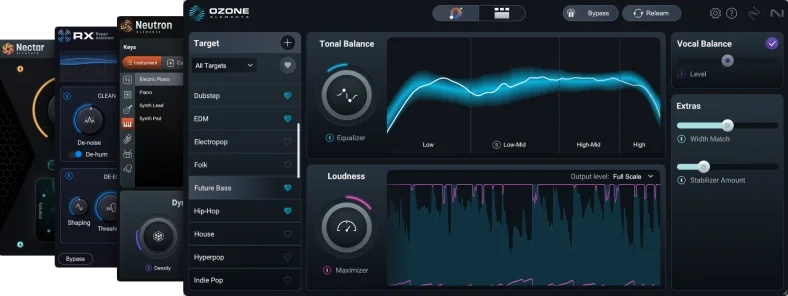 iZotope Elements Suite 12 Educational Version interface