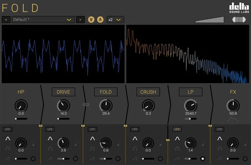 Delta Sound Labs Fold interface