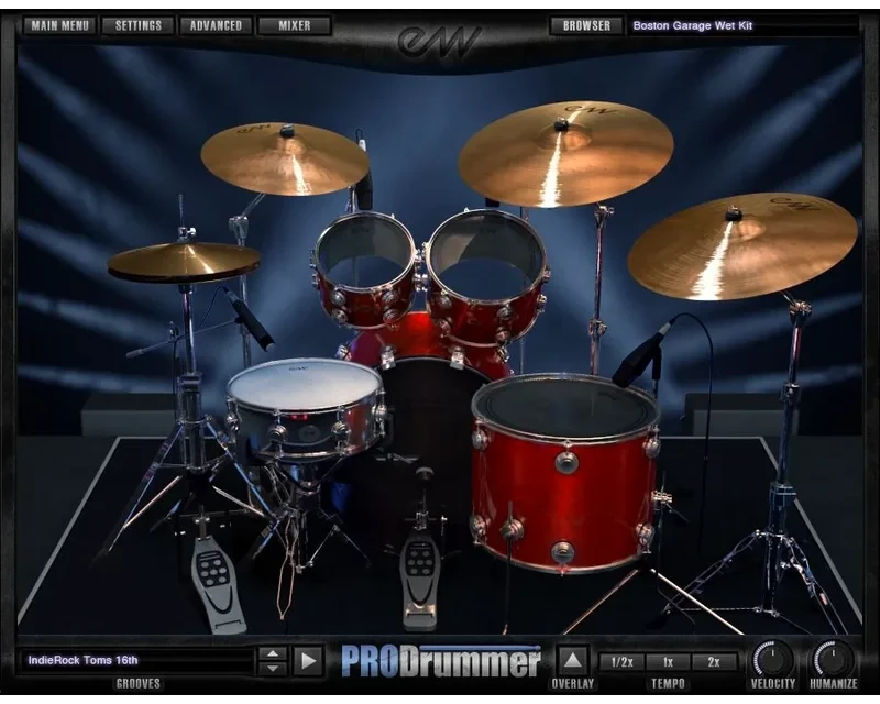 EastWest ProDrummer 2 interface