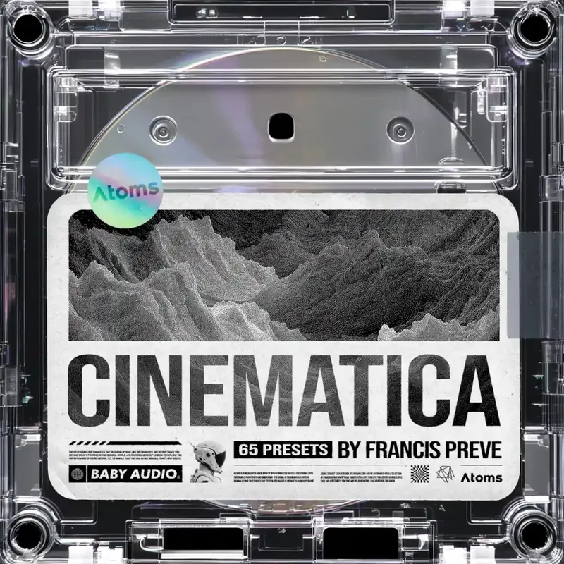 Baby Audio Cinematica | Atoms Expansion Pack interface