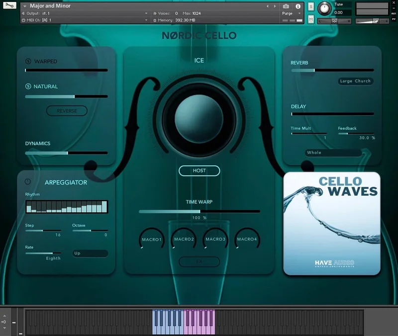 HAVE Audio Cello Waves interface