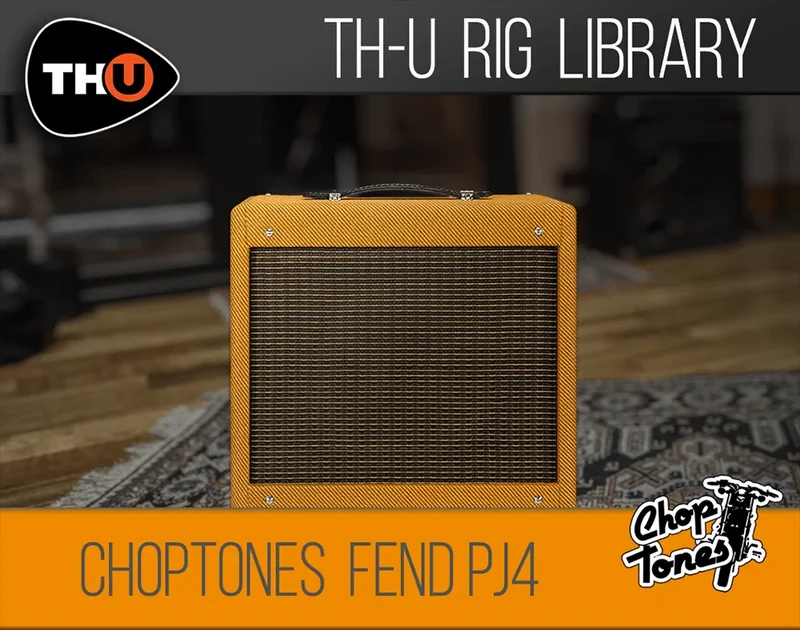 Overloud TH-U Rig Library: Choptones Fend PJ4 interface