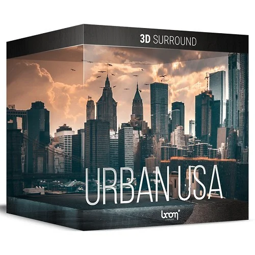 BOOM Library Urban USA 3D Surround interface