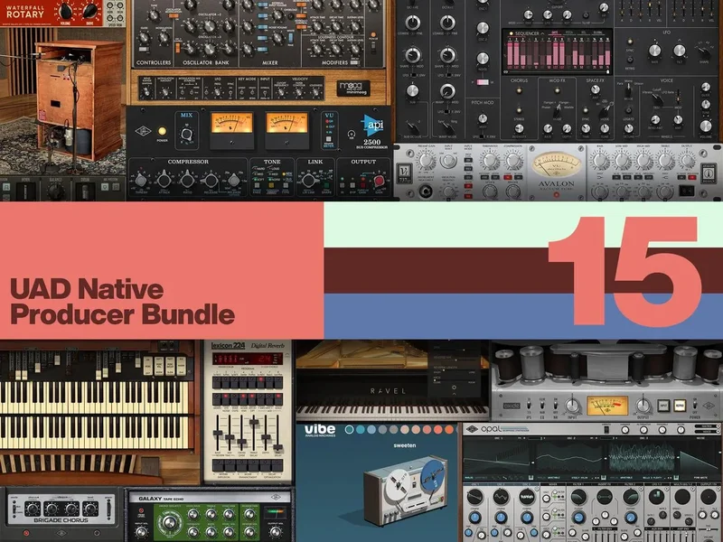 Universal Audio UAD Native Producer Bundle interface