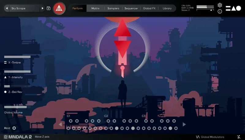 MNTRA Arca interface