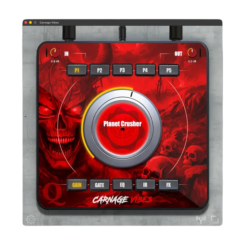 QuantumDSP Carnage interface
