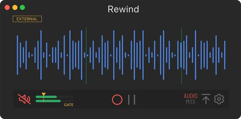 MonkeyC Rewind interface