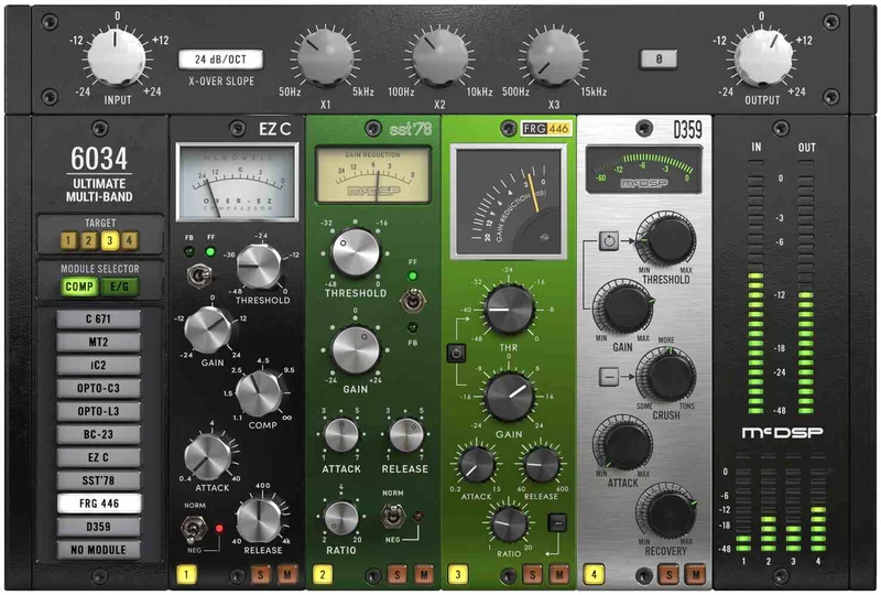 McDSP 6034 Ultimate MB Native interface