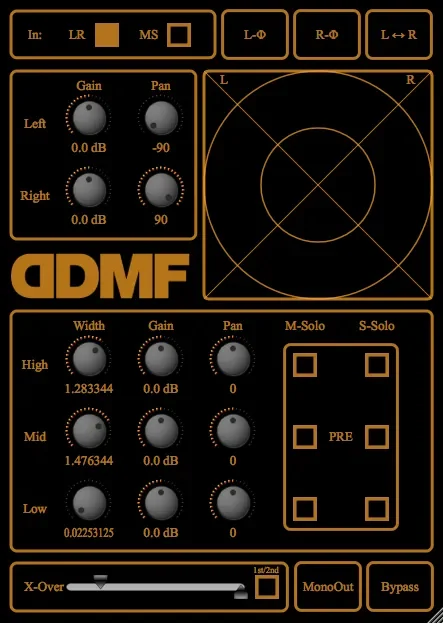DDMF StereooeretS interface