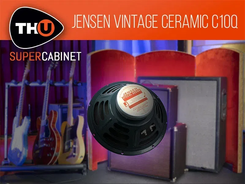 Overloud Jensen Vintage Ceramic C10Q - SuperCabinet IR Library interface
