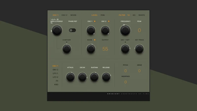 Constructs Of Time Gradient interface