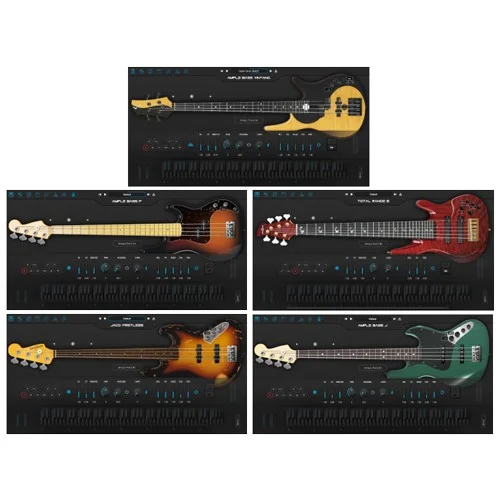 Ample Sound Ample 5in1 Electric Bass Bundle interface