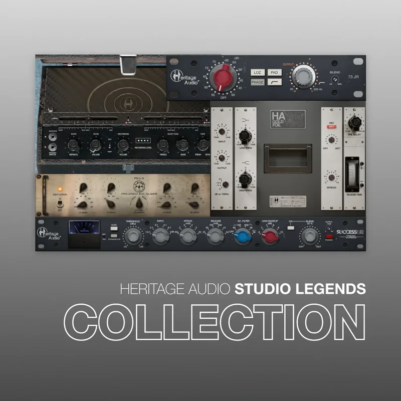 Heritage Audio Studio Legends Collection interface