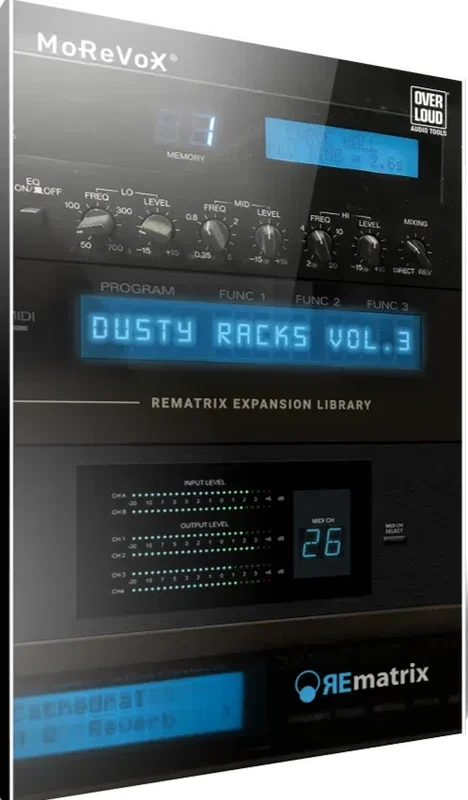 Overloud Dusty Racks Vol. 3 - REmatrix Expansion Library interface