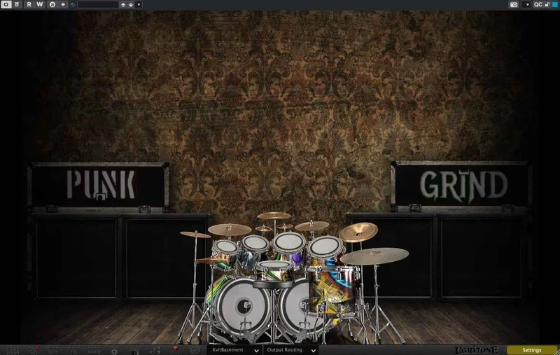 Ugritone Punk N Grind Drums interface