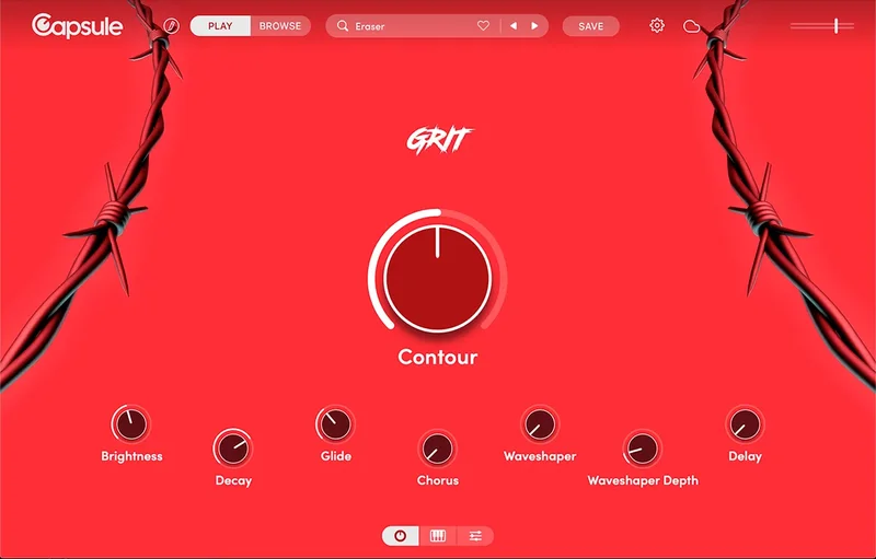 Capsule Grit interface