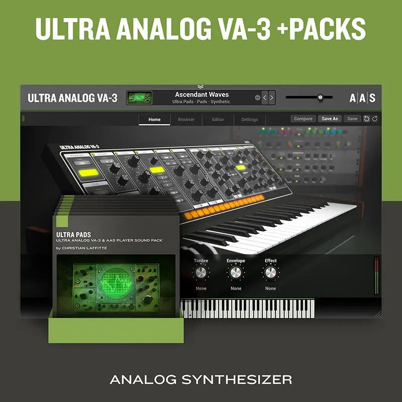 Applied Acoustics Ultra Pads - Sound Pack for Ultra Analog VA-3 interface