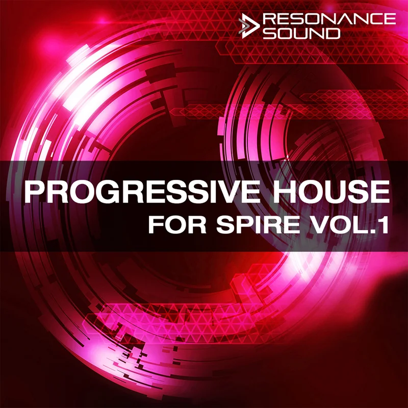 Resonance Sound Progressive House For Spire interface