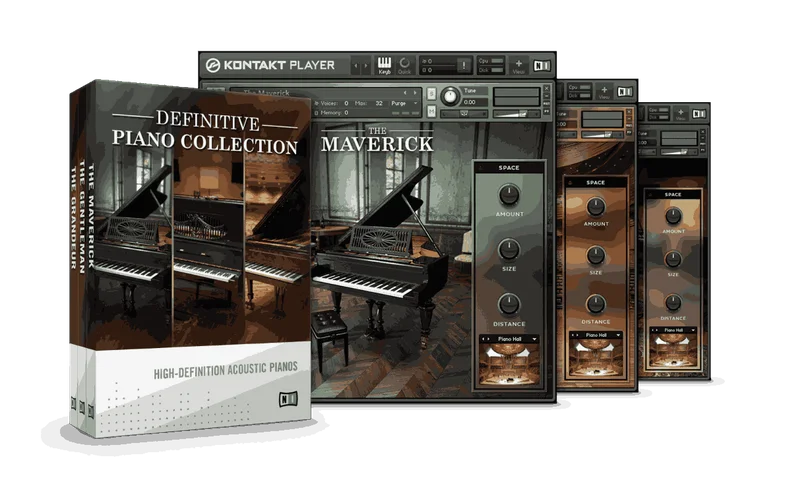 Native Instruments Definitive Piano Collection interface