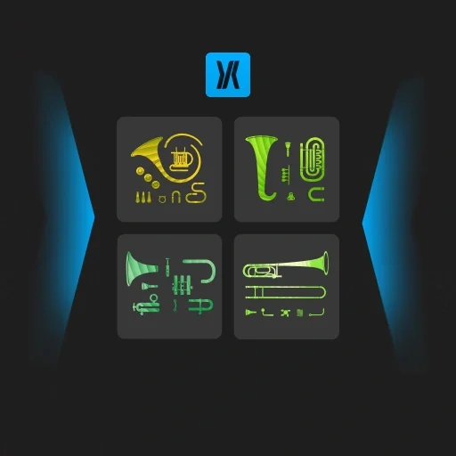 Dreamtonics Orchestral Brass Collection for Instrument X interface