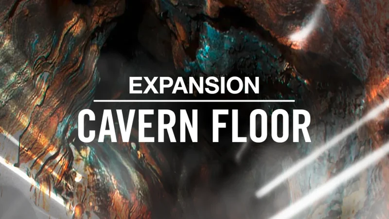 Native Instruments CAVERN FLOOR interface