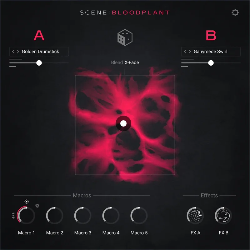 Native Instruments Scene: Bloodplant interface